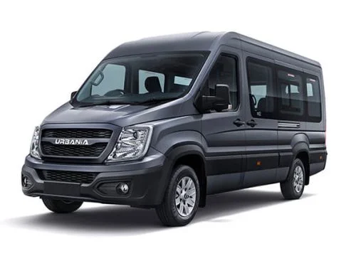 Force Urbania luxury van from our fleet